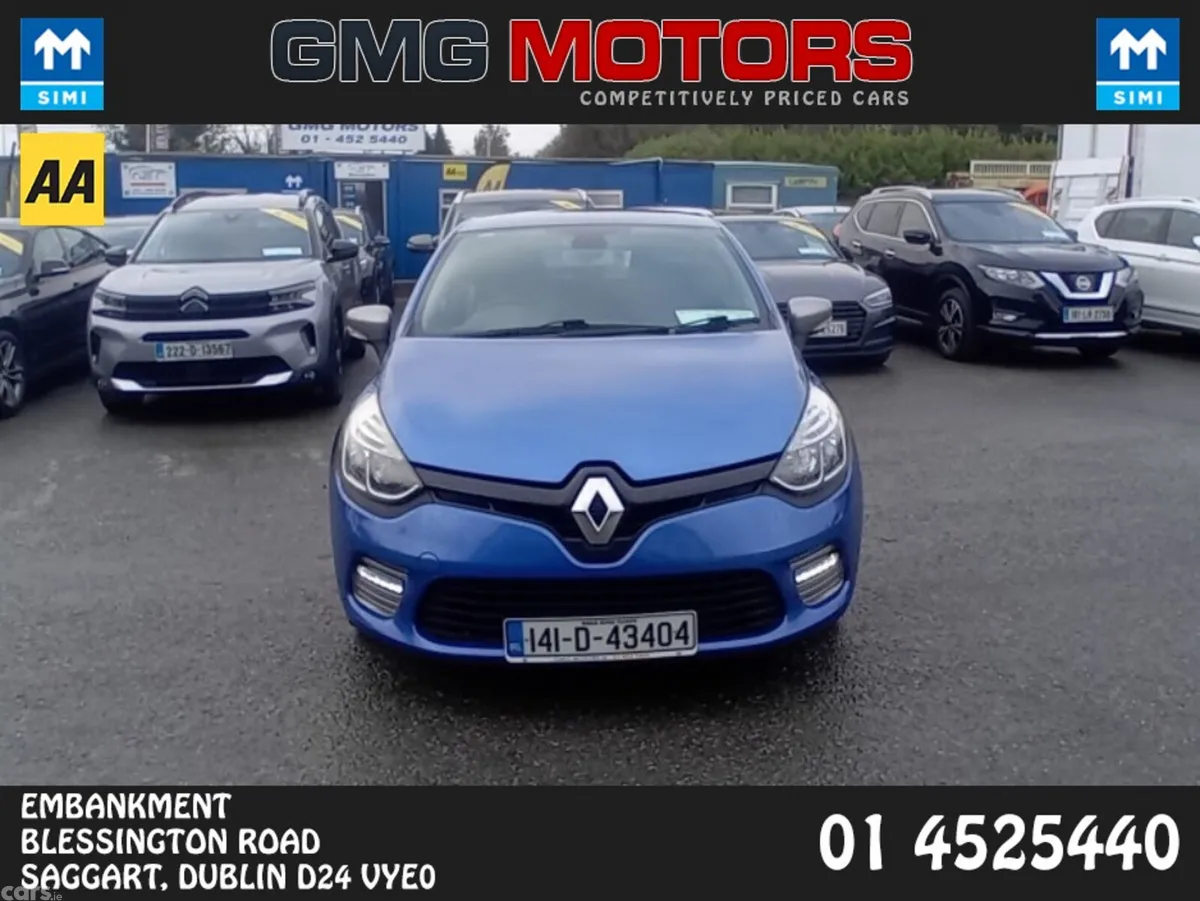 Renault Clio Hatchback, Petrol, 2014, Blue