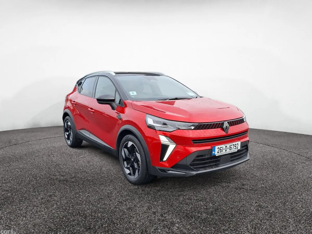 Renault Captur Hatchback, Petrol Hybrid, 2026, Red
