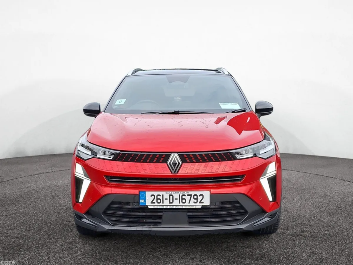 Renault Captur Hatchback, Petrol Hybrid, 2026, Red