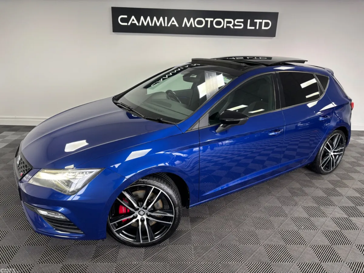 SEAT Leon Hatchback, Petrol, 2017, Blue
