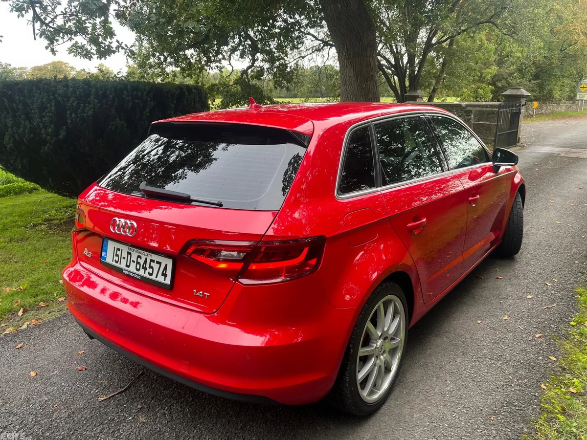 Audi A3 Hatchback, Petrol, 2015, Red
