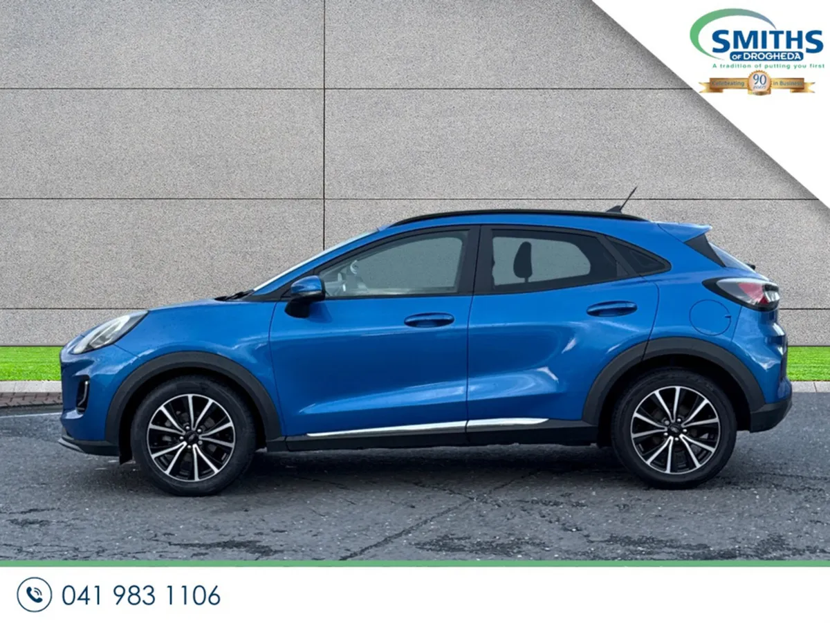 Ford Puma MPV, Petrol Hybrid, 2021, Blue