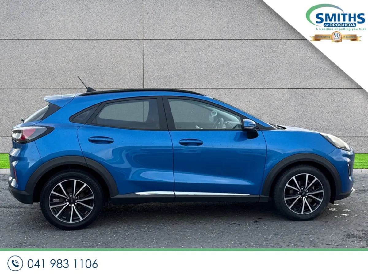 Ford Puma MPV, Petrol Hybrid, 2021, Blue