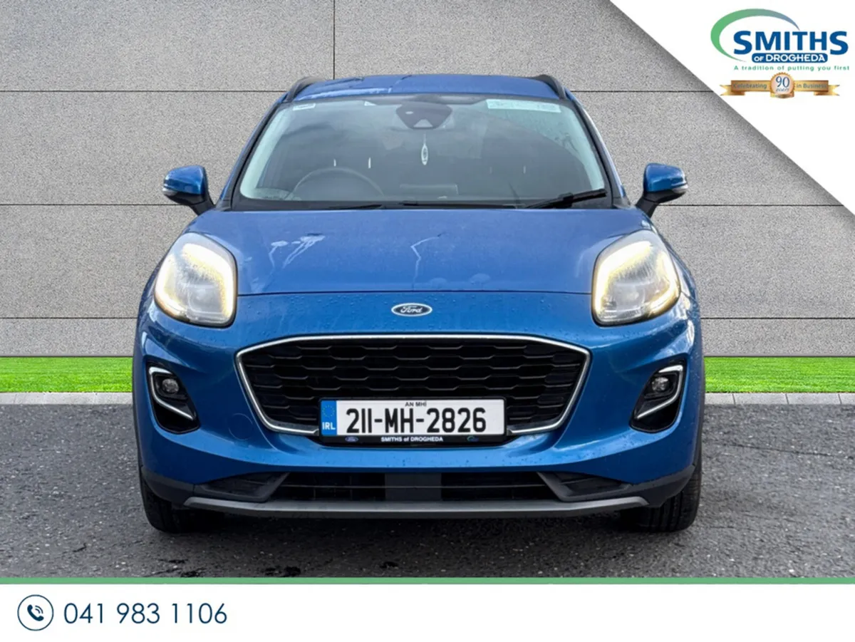 Ford Puma MPV, Petrol Hybrid, 2021, Blue