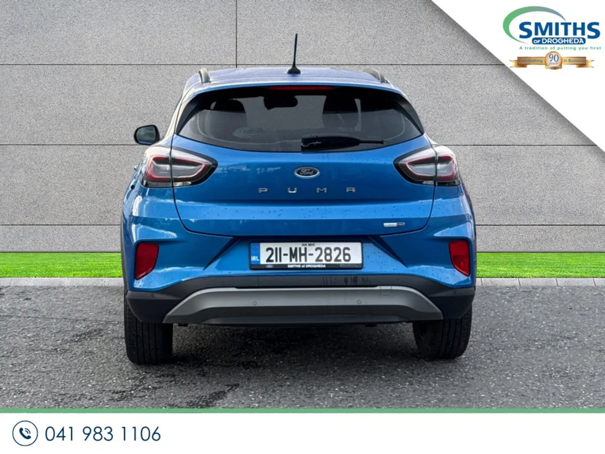 Ford Puma MPV, Petrol Hybrid, 2021, Blue