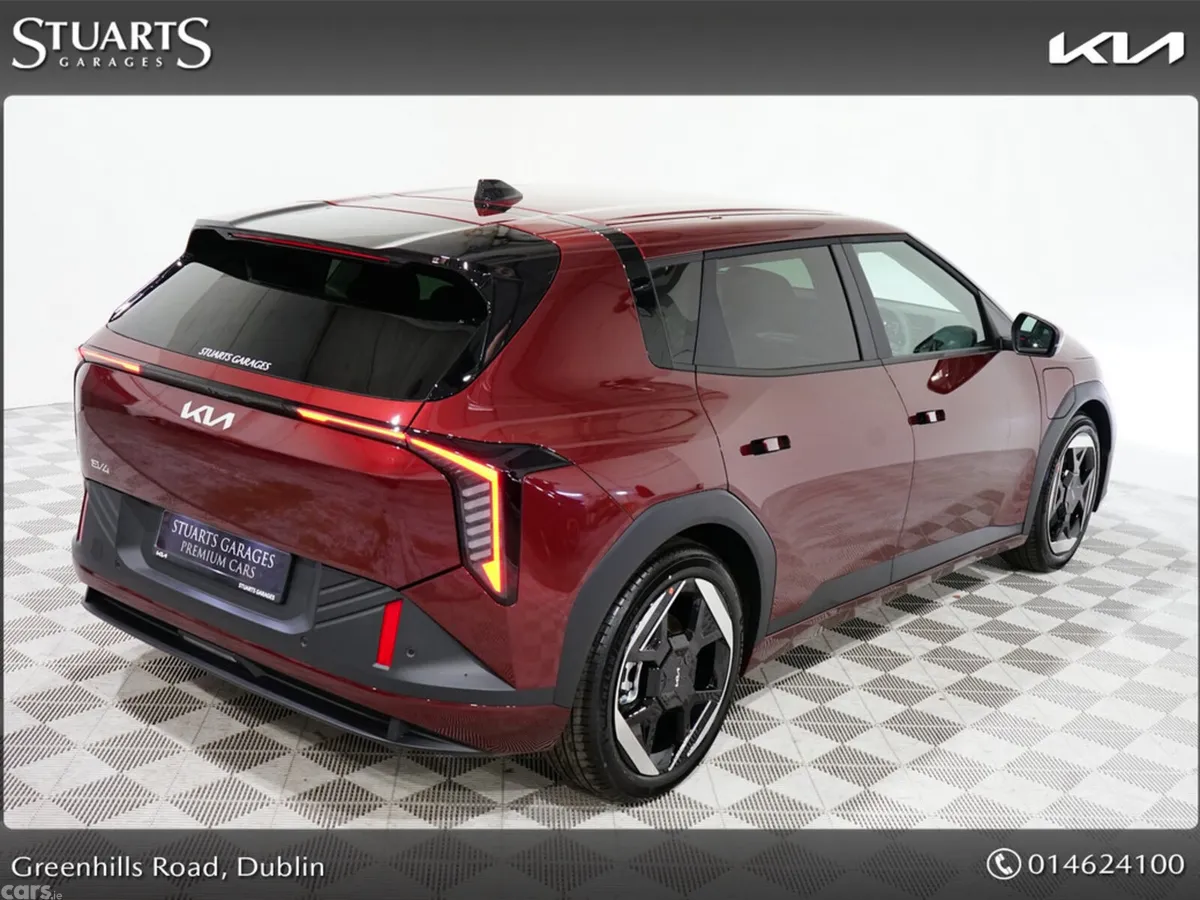 Kia EV4 Hatchback, Electric, 2027, Red