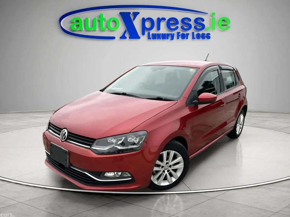 Volkswagen Polo Hatchback, Petrol, 2017, Red
