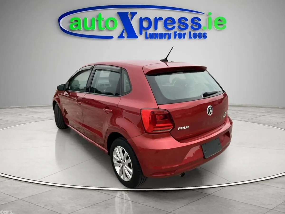 Volkswagen Polo Hatchback, Petrol, 2017, Red