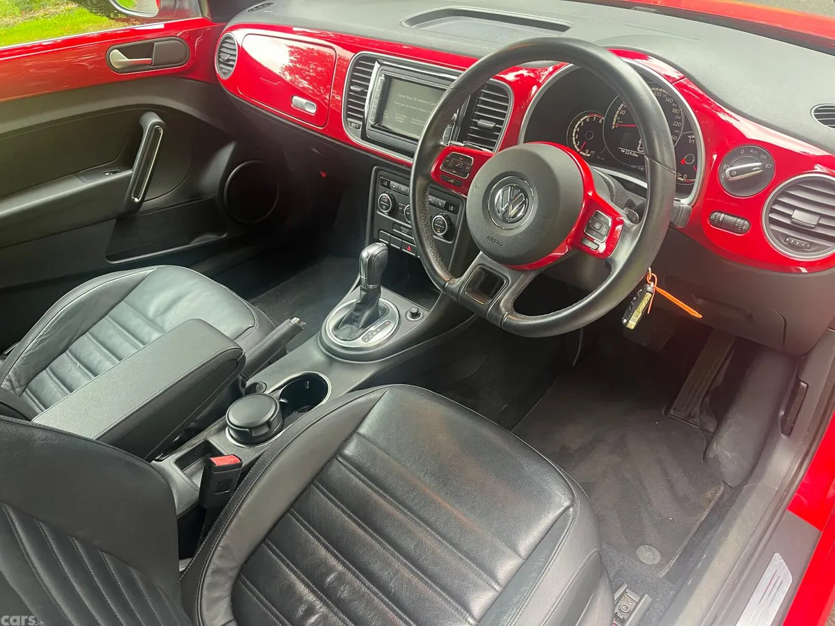 Volkswagen Beetle Hatchback, Petrol, 2014, Red