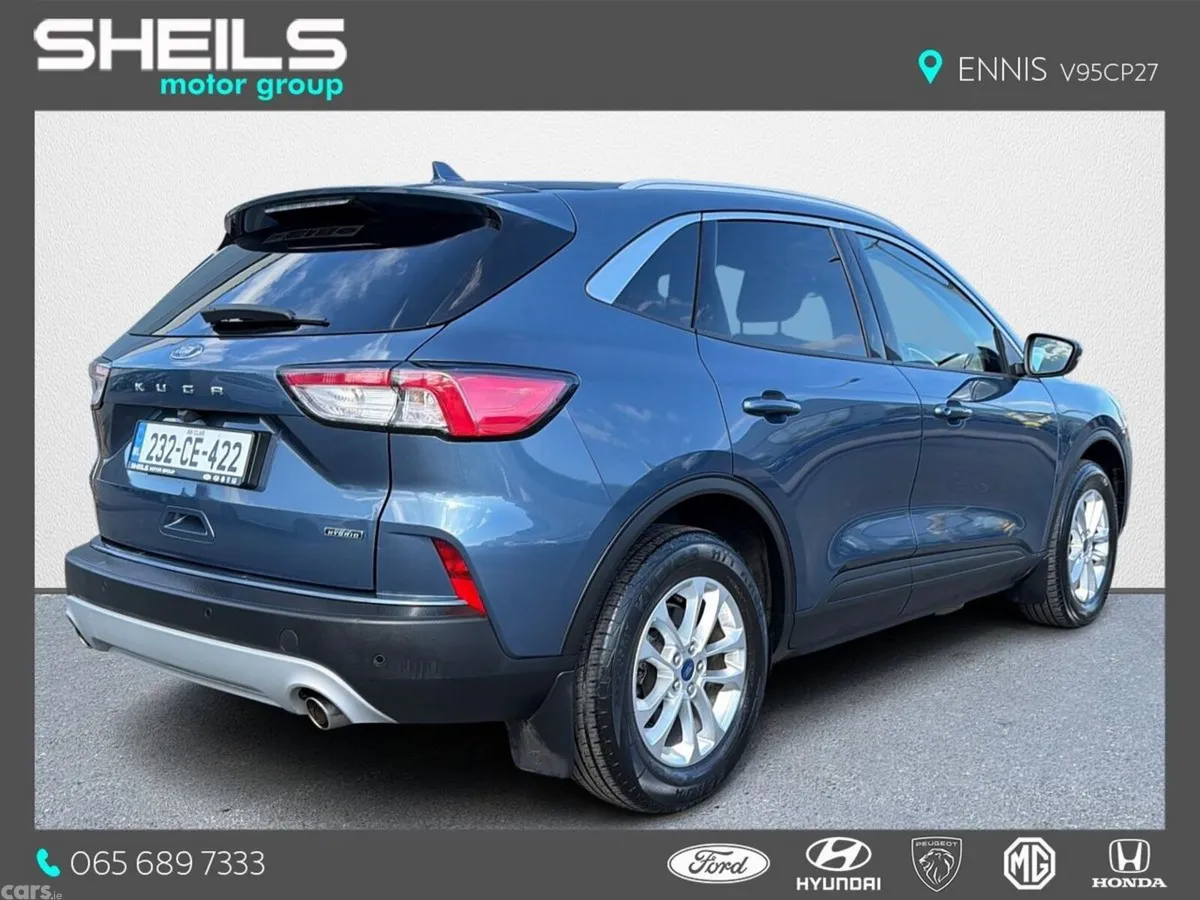 Ford Kuga SUV, Petrol Plug-in Hybrid, 2023, Blue