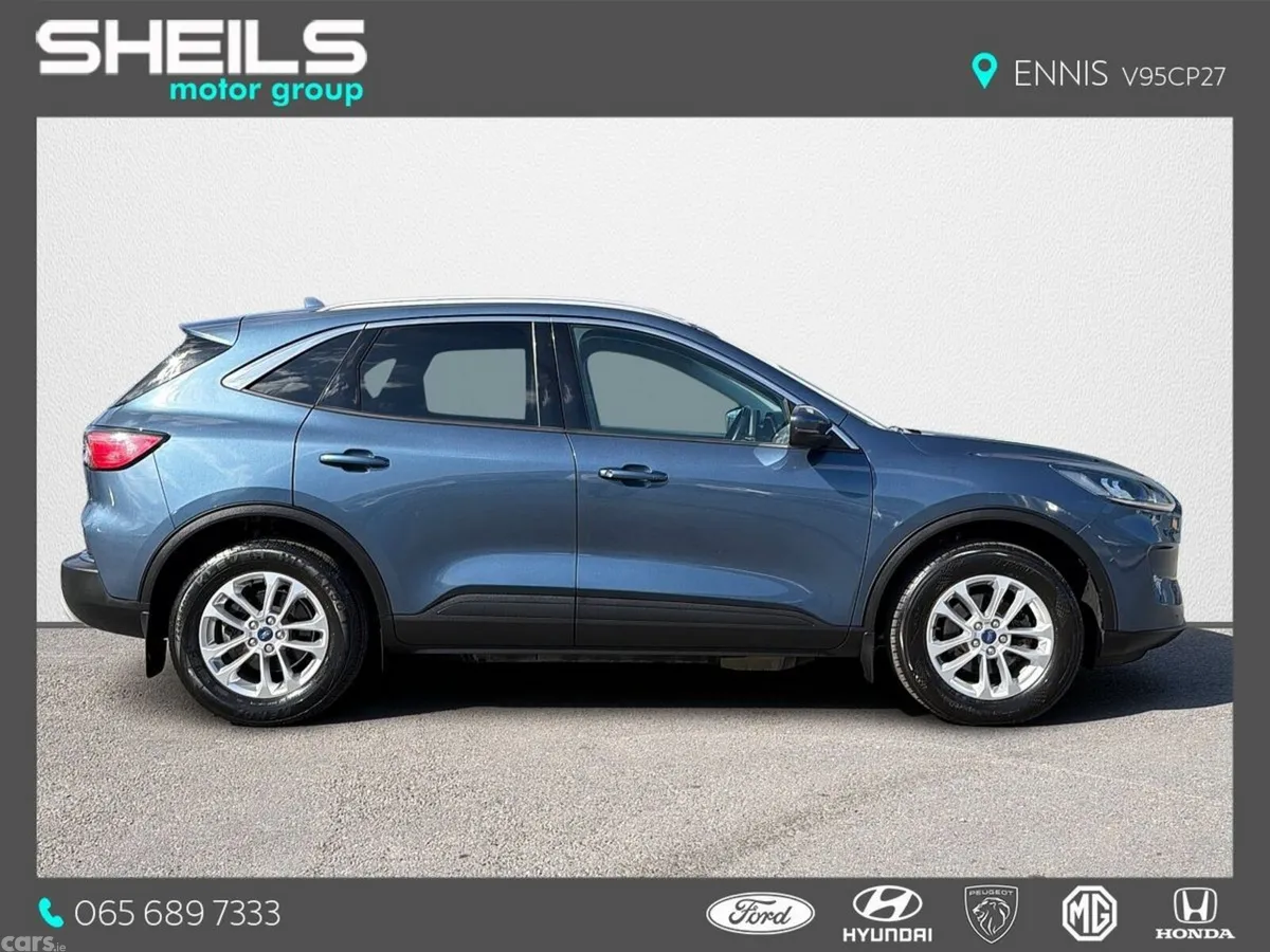 Ford Kuga SUV, Petrol Plug-in Hybrid, 2023, Blue