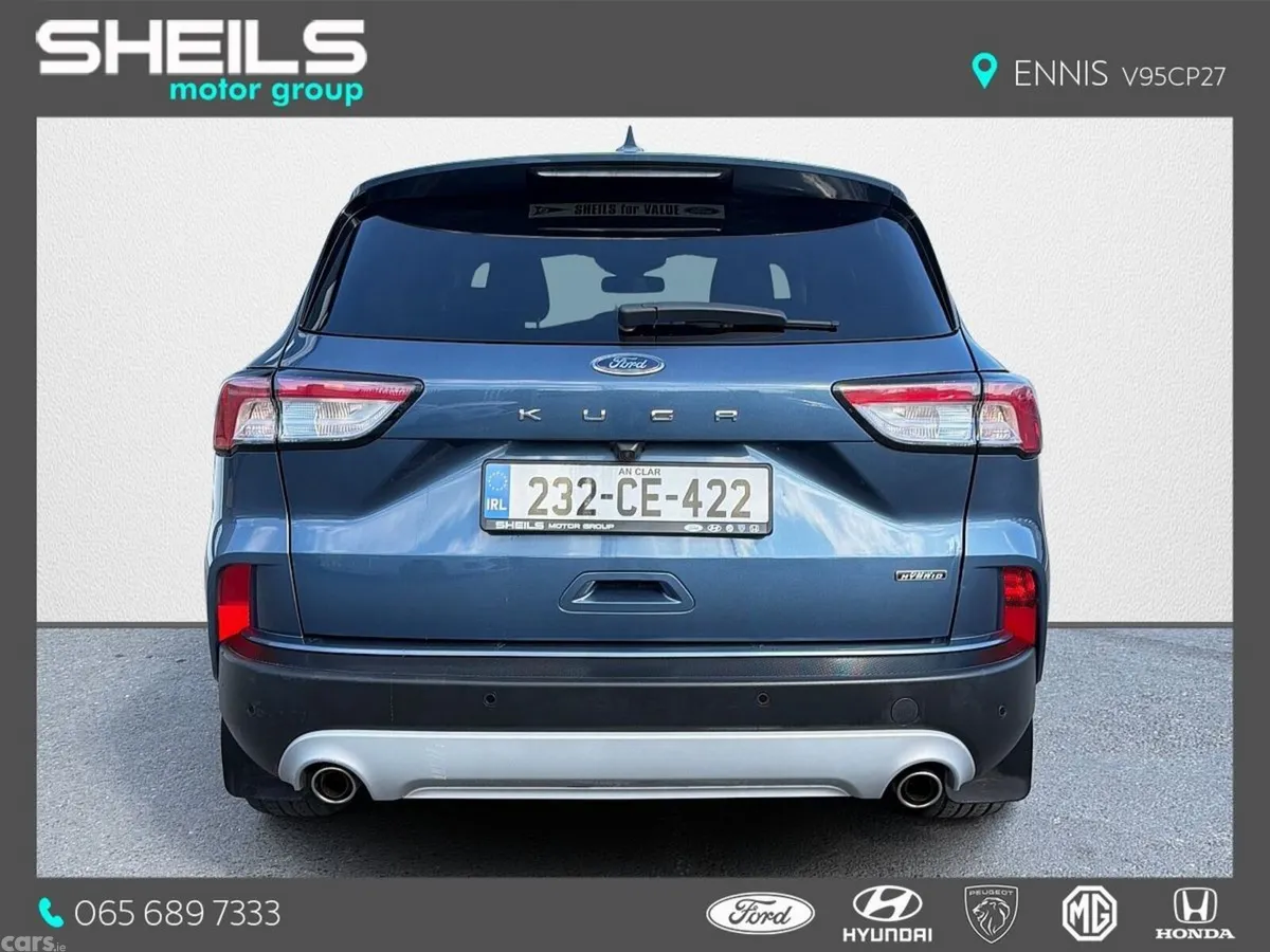 Ford Kuga SUV, Petrol Plug-in Hybrid, 2023, Blue