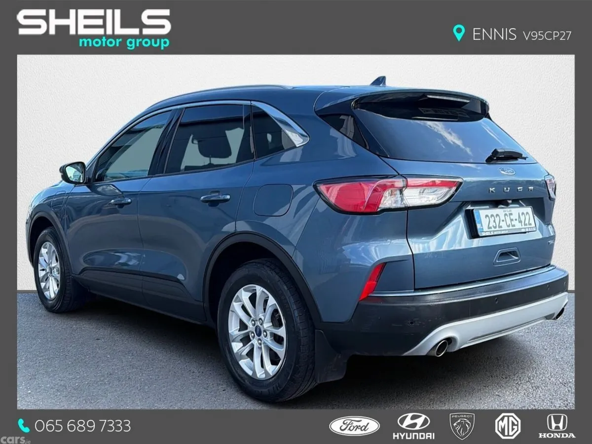Ford Kuga SUV, Petrol Plug-in Hybrid, 2023, Blue