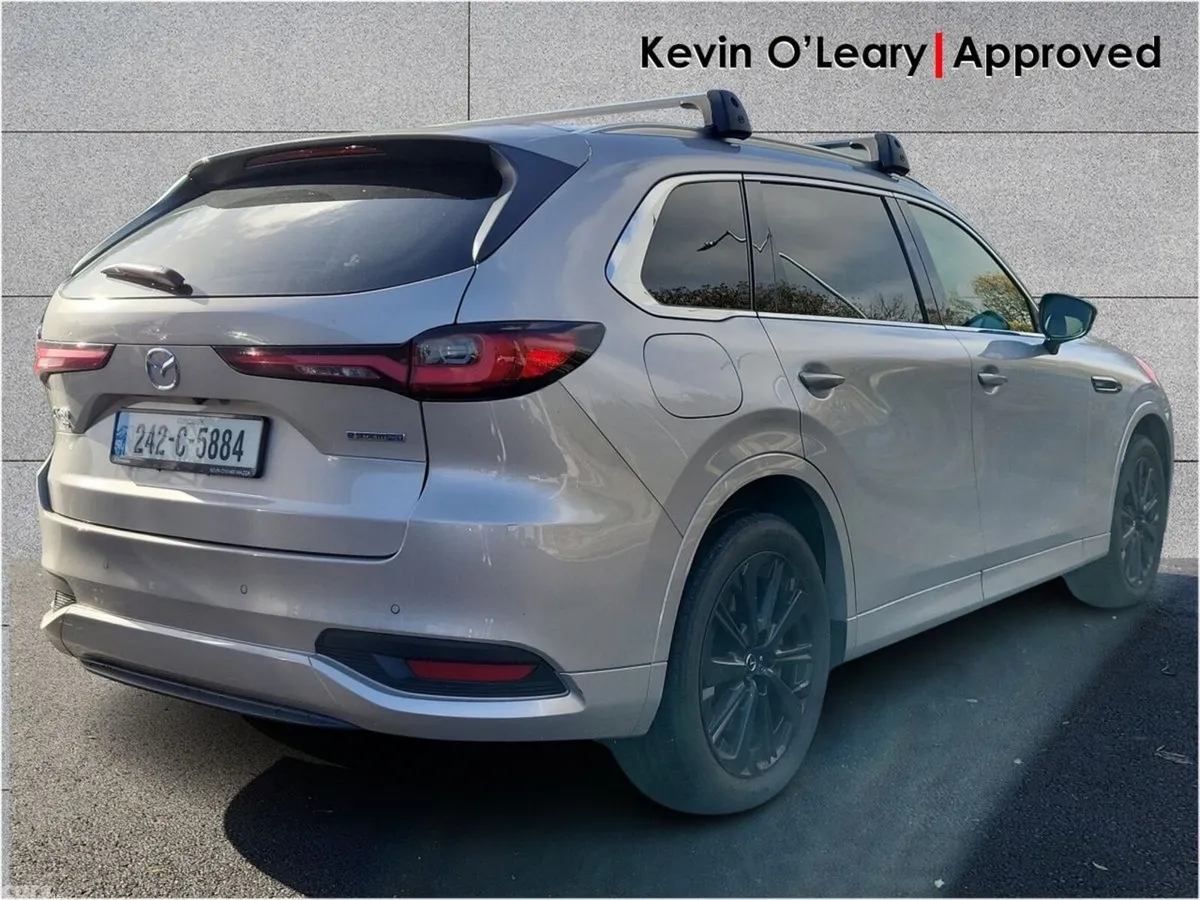 Mazda CX-80 SUV, Petrol Plug-in Hybrid, 2024, Brown