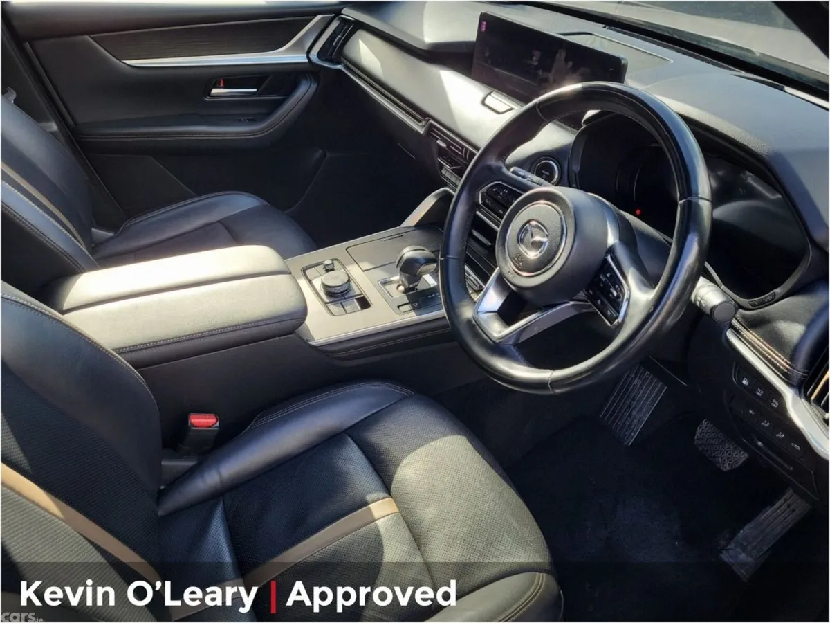 Mazda CX-80 SUV, Petrol Plug-in Hybrid, 2024, Brown
