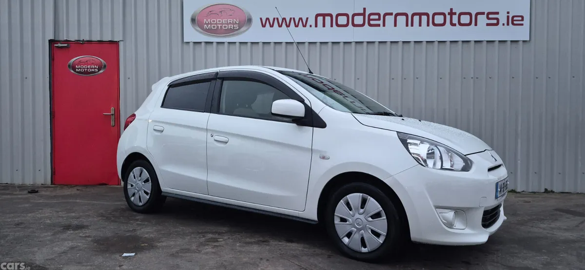 Mitsubishi Mirage Hatchback, Petrol, 2014, White