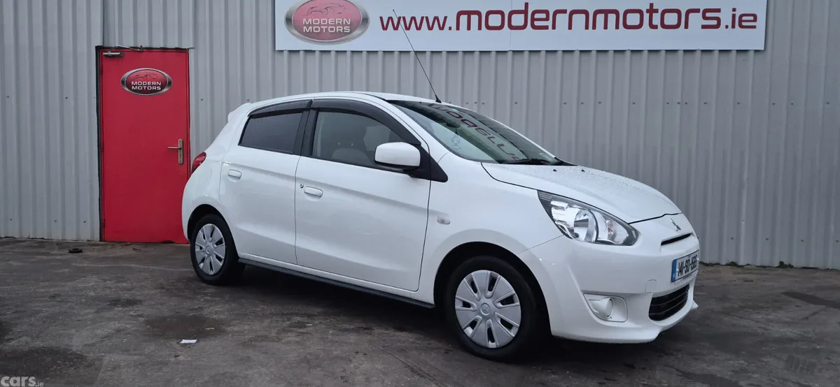 Mitsubishi Mirage Hatchback, Petrol, 2014, White