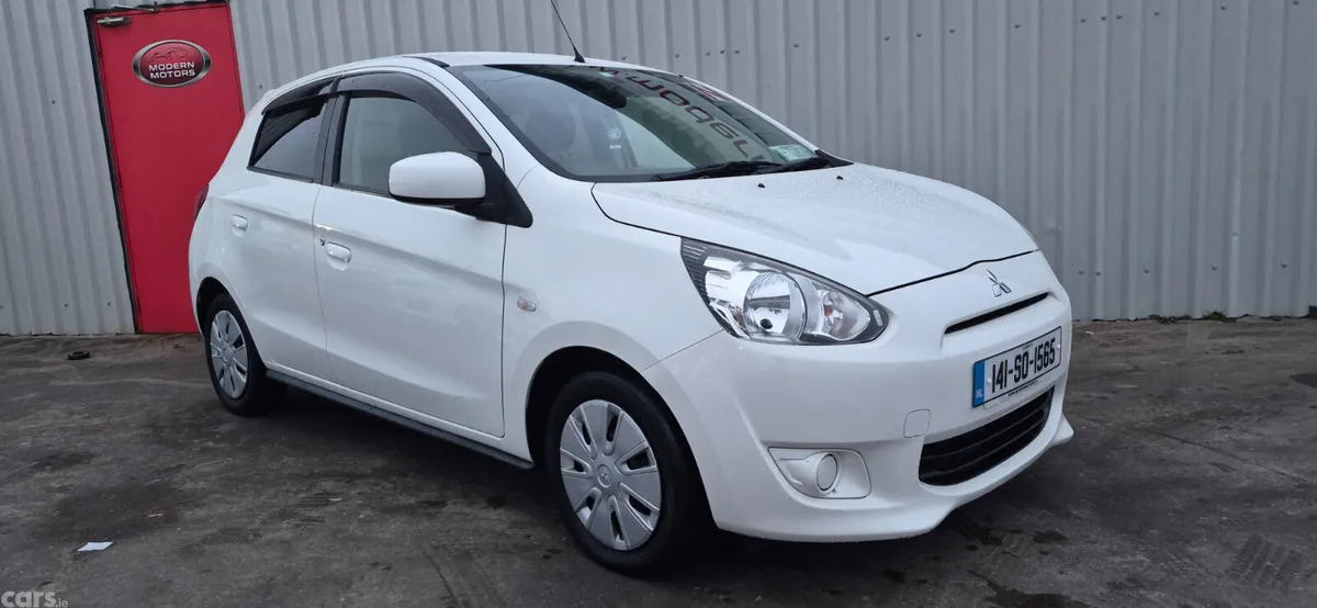 Mitsubishi Mirage Hatchback, Petrol, 2014, White