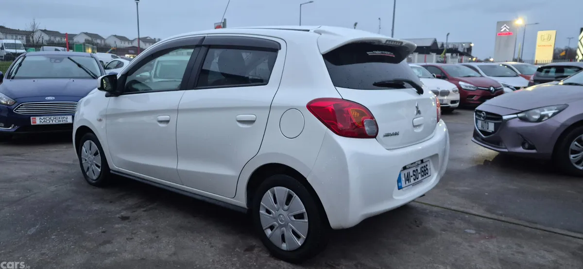 Mitsubishi Mirage Hatchback, Petrol, 2014, White