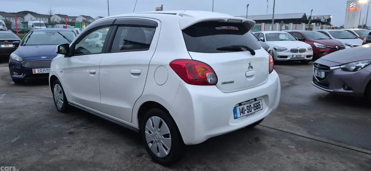 Mitsubishi Mirage Hatchback, Petrol, 2014, White
