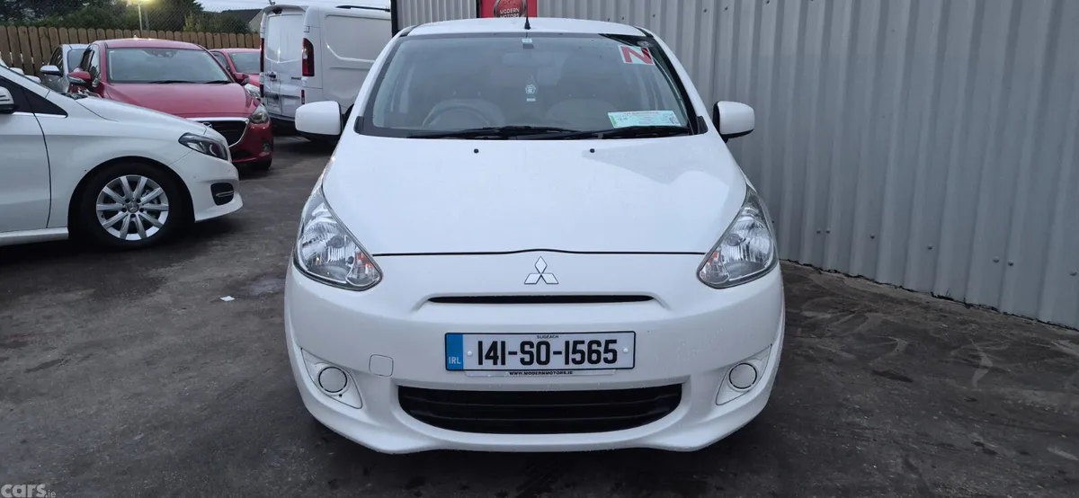 Mitsubishi Mirage Hatchback, Petrol, 2014, White
