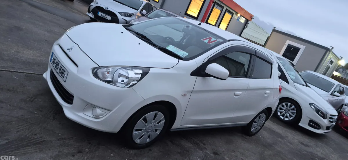 Mitsubishi Mirage Hatchback, Petrol, 2014, White
