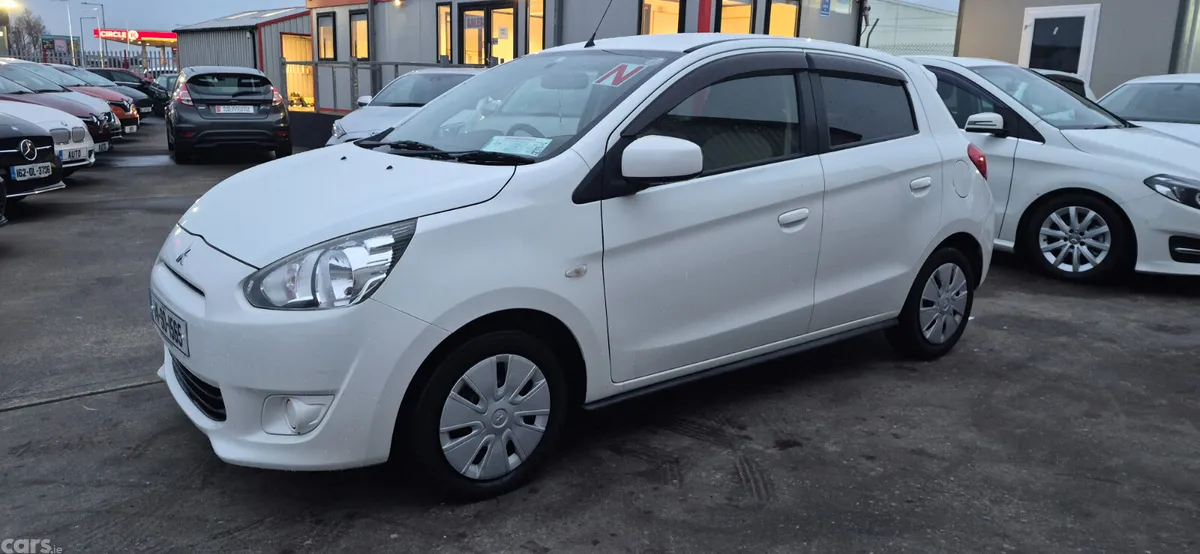 Mitsubishi Mirage Hatchback, Petrol, 2014, White