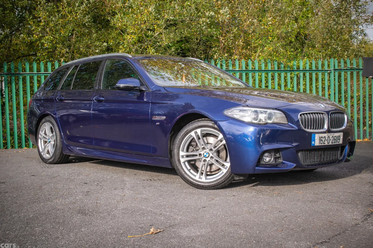 BMW 5-Series Estate, Diesel, 2016, Blue