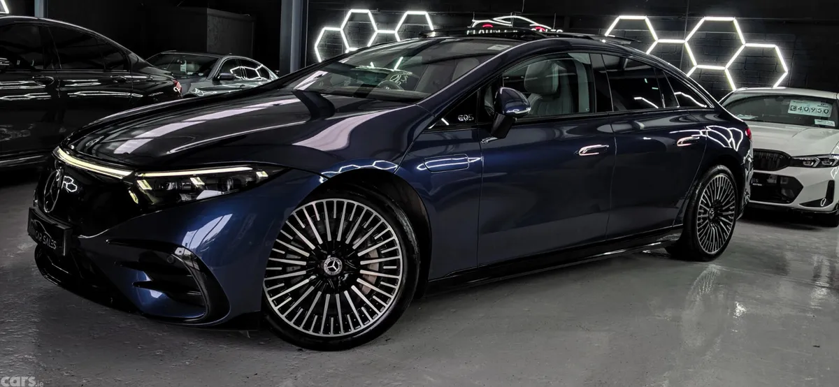 Mercedes-Benz EQS Hatchback, Electric, 2022, Blue
