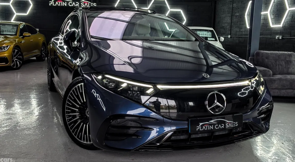Mercedes-Benz EQS Hatchback, Electric, 2022, Blue