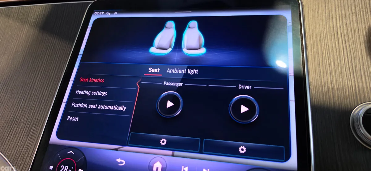 Mercedes-Benz EQS Hatchback, Electric, 2022, Blue