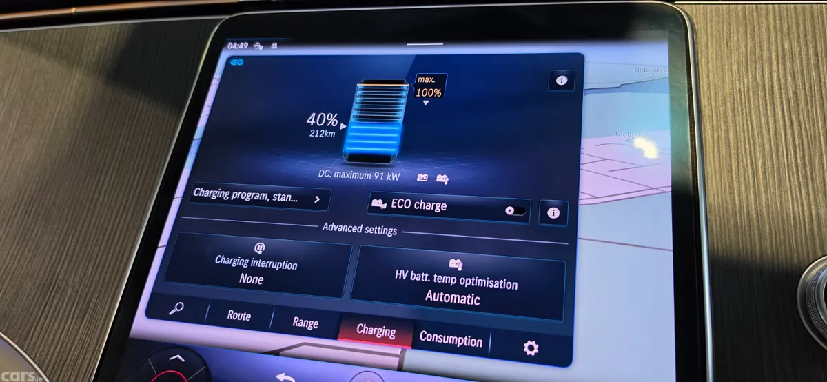 Mercedes-Benz EQS Hatchback, Electric, 2022, Blue