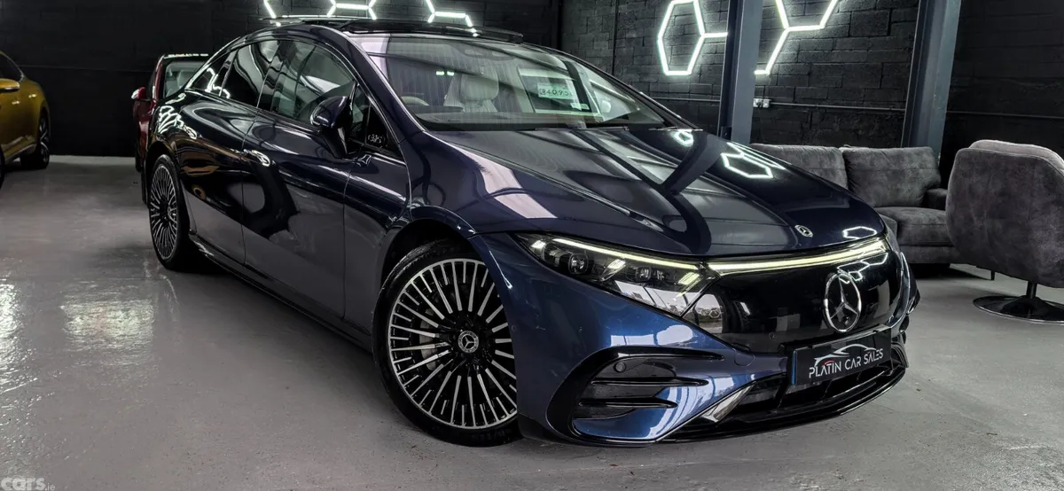 Mercedes-Benz EQS Hatchback, Electric, 2022, Blue