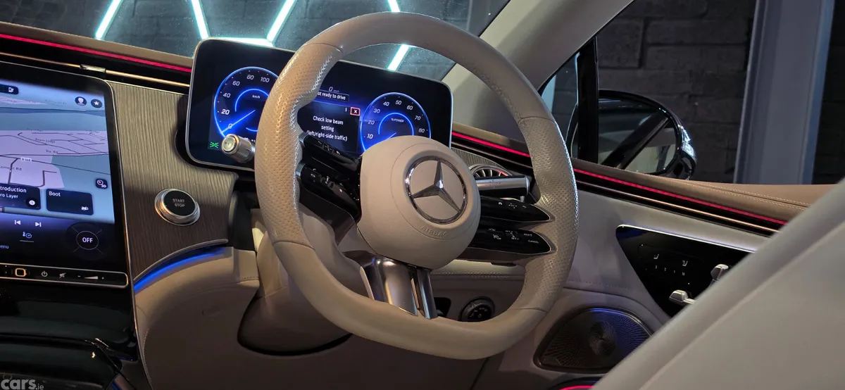 Mercedes-Benz EQS Hatchback, Electric, 2022, Blue