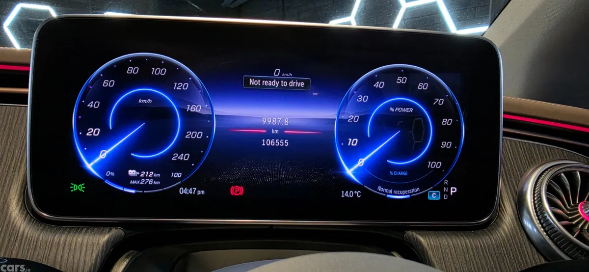 Mercedes-Benz EQS Hatchback, Electric, 2022, Blue