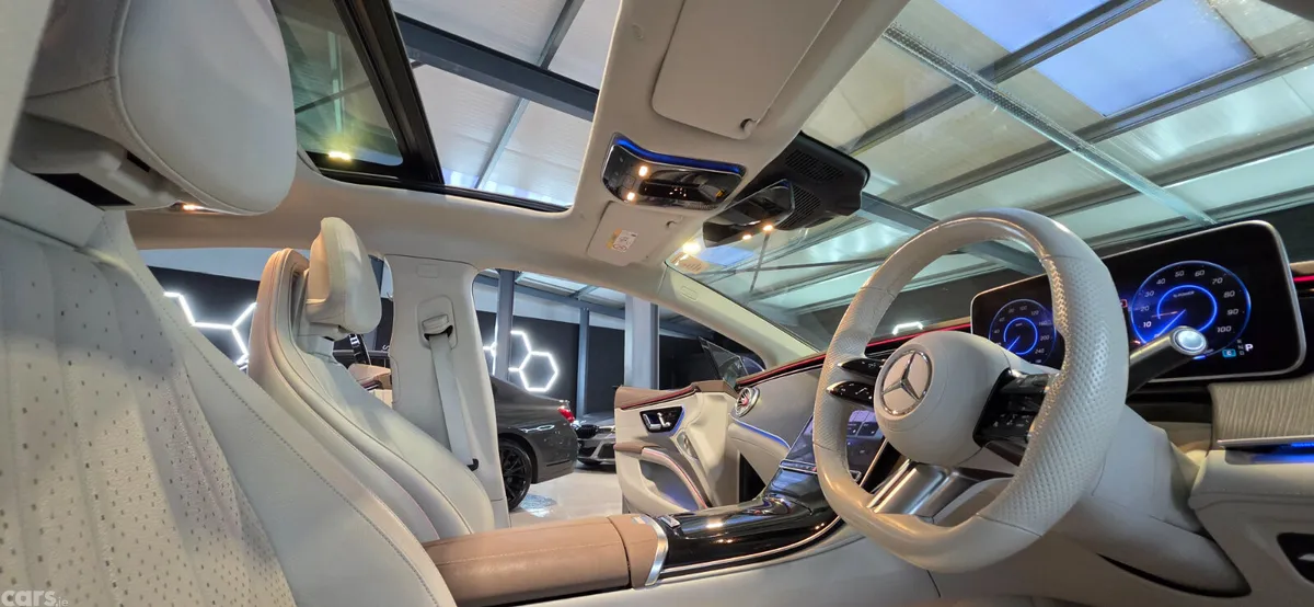 Mercedes-Benz EQS Hatchback, Electric, 2022, Blue