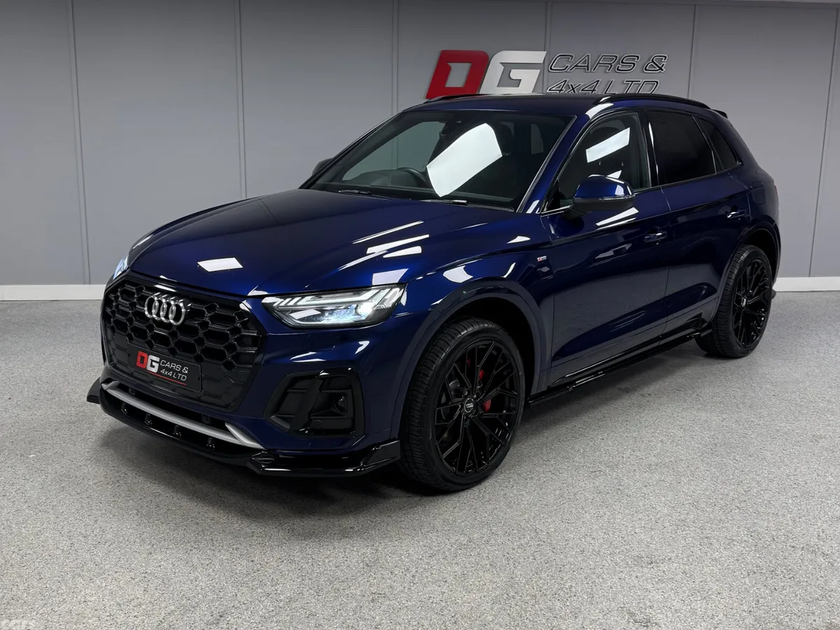 Audi Q5 SUV, Petrol Hybrid, 2022, Blue