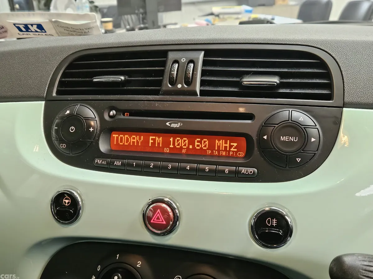 Fiat 500 Hatchback, Petrol, 2015, Green