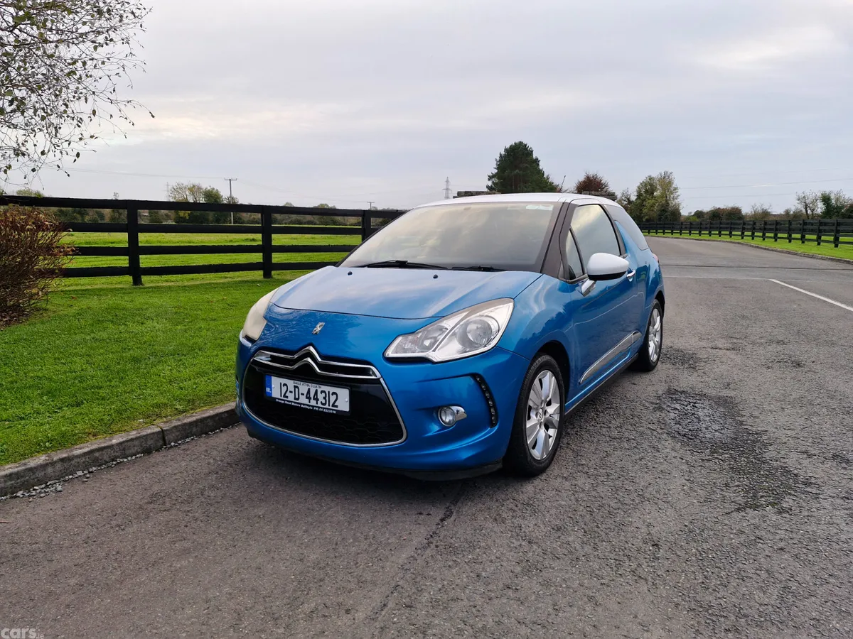 Citroen DS 3 Hatchback, Diesel, 2012, Blue