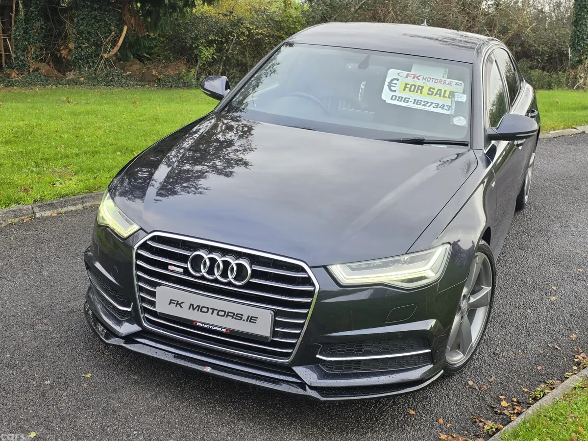 Audi A6 Saloon, Diesel, 2015, Blue