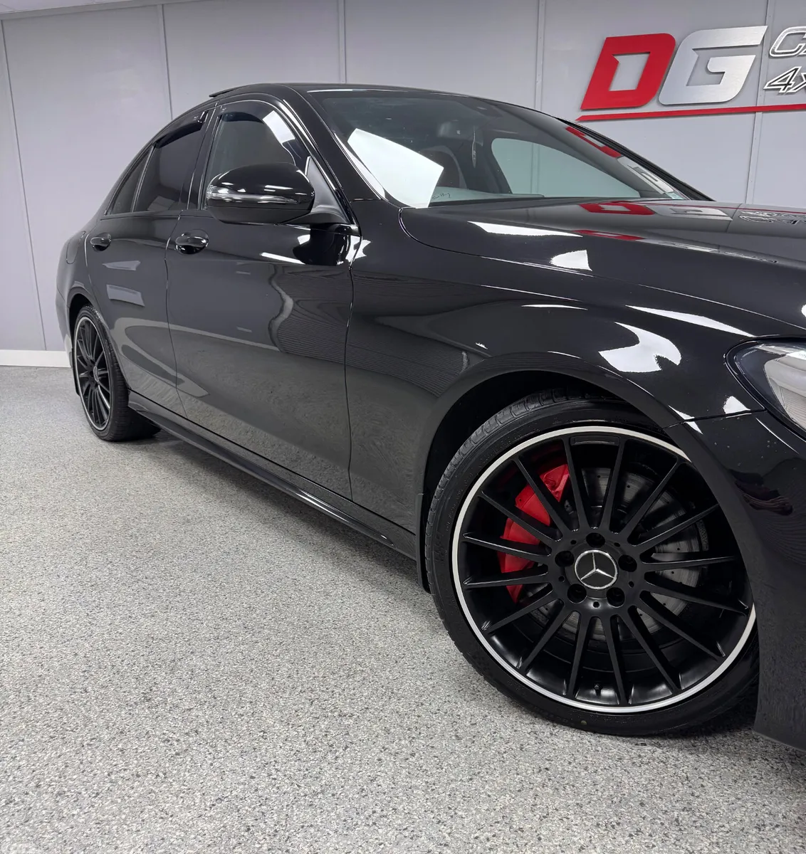 Mercedes-Benz C-Class Saloon, Diesel, 2018, Black