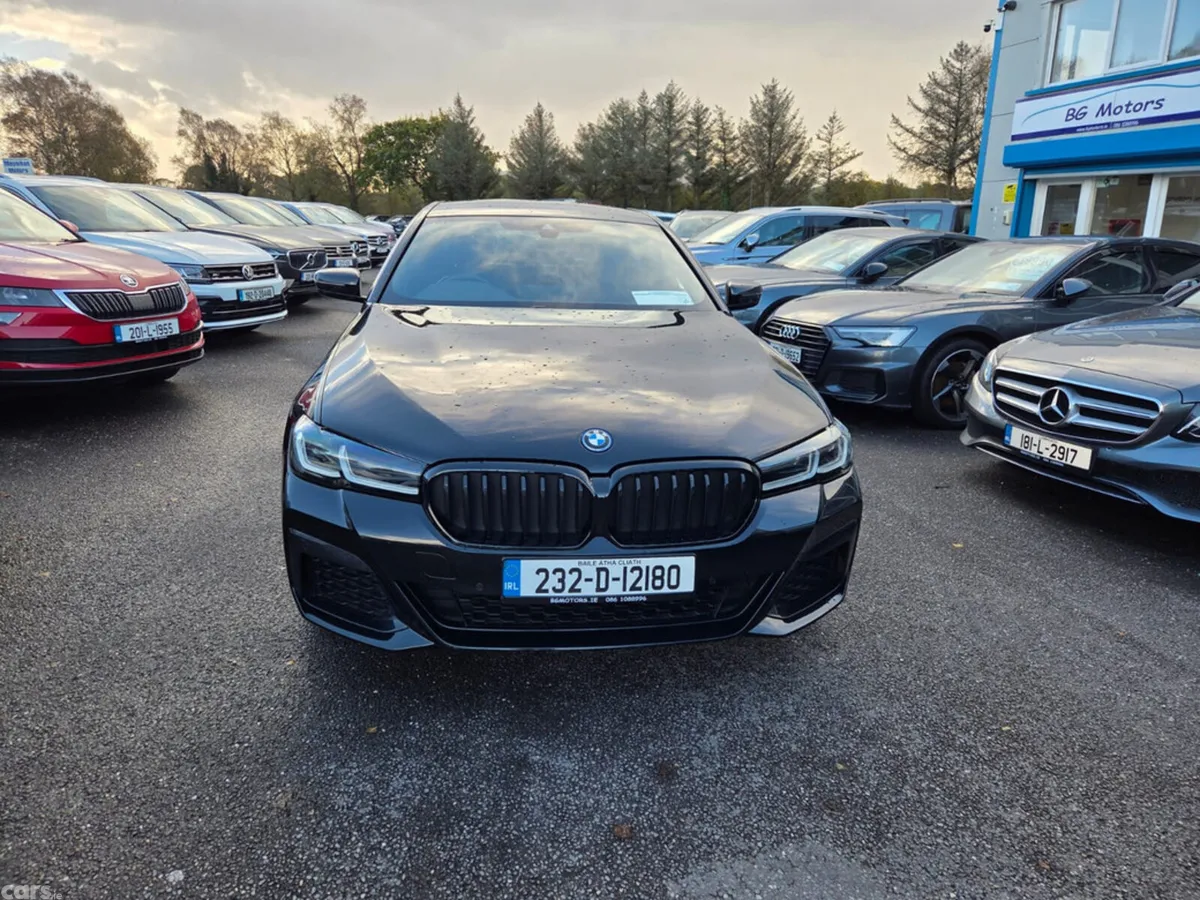 BMW 5-Series Saloon, Petrol Plug-in Hybrid, 2023, Black