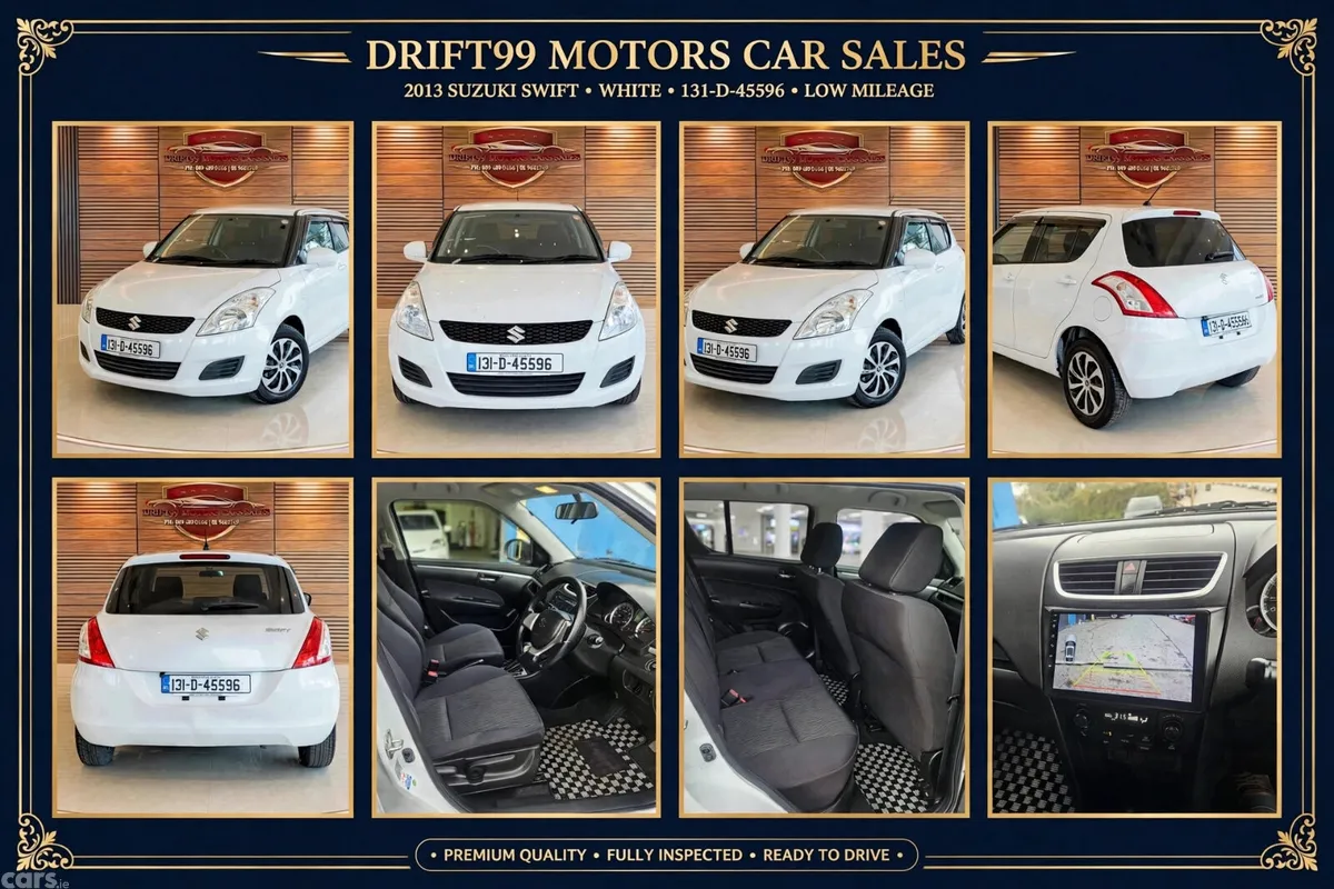 Suzuki Swift Hatchback, Petrol, 2013, White