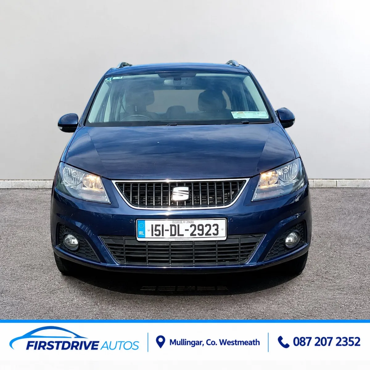 SEAT Alhambra MPV, Diesel, 2015, Blue
