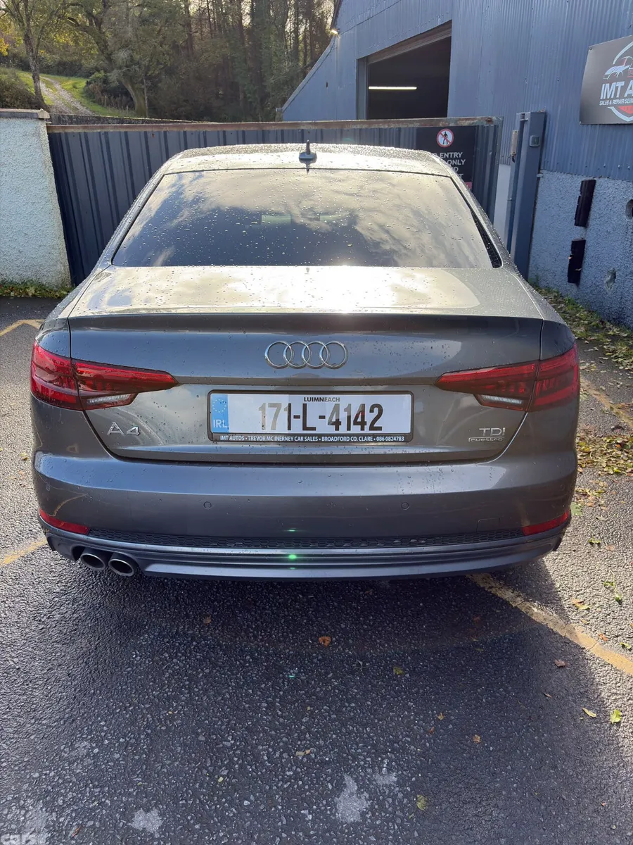 Audi A4 Saloon, Diesel, 2017, Grey