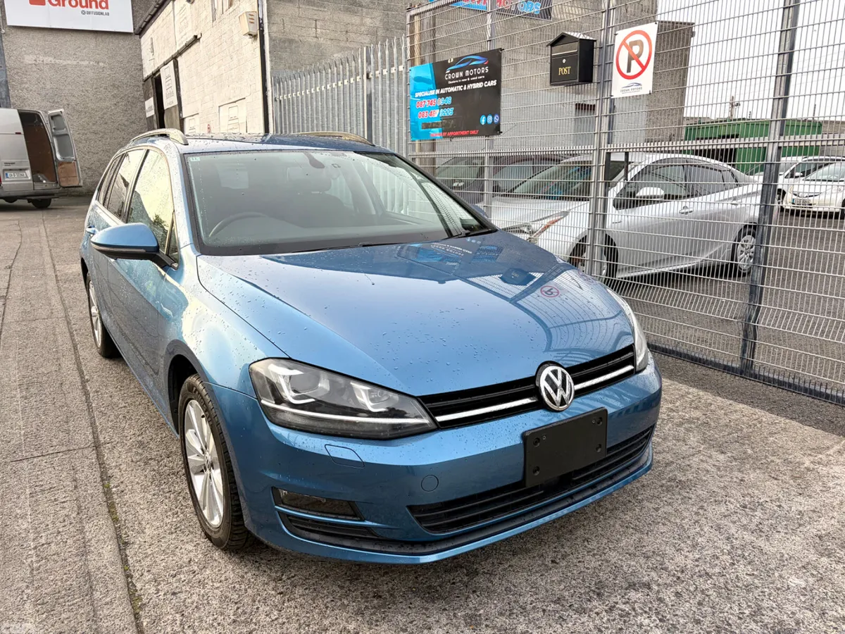 Volkswagen Golf Estate, Petrol, 2014, Blue