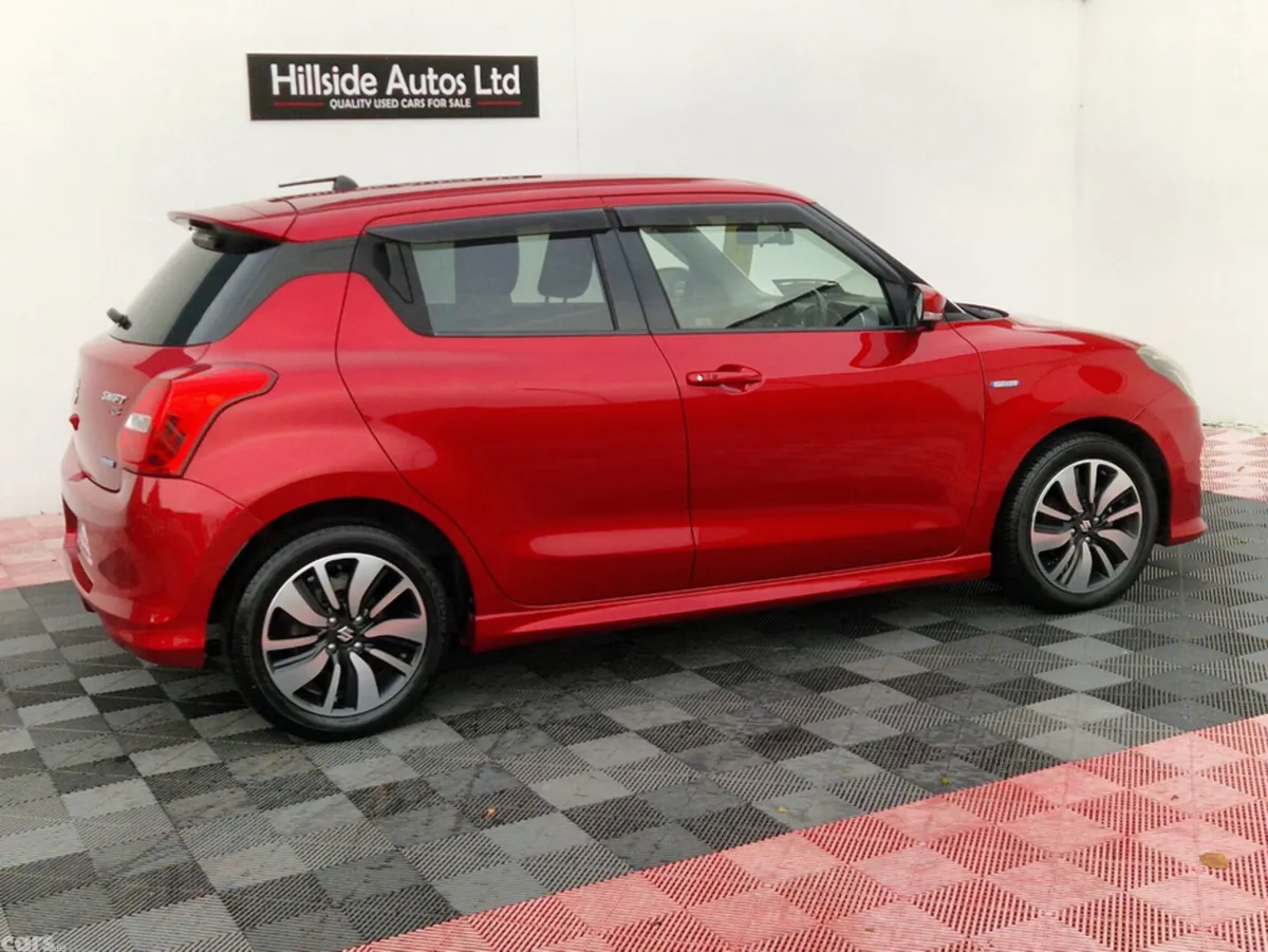 Suzuki Swift Hatchback, Petrol Hybrid, 2017, Red