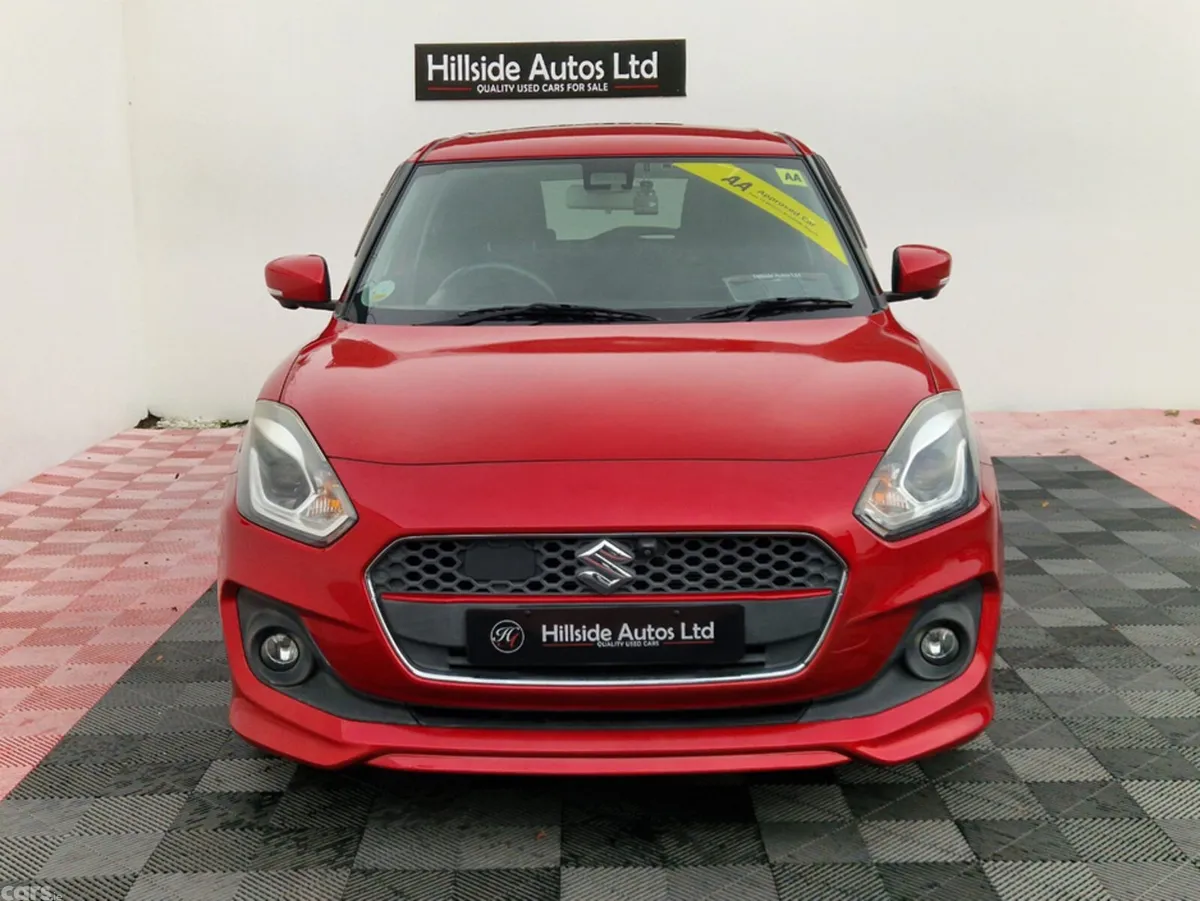 Suzuki Swift Hatchback, Petrol Hybrid, 2017, Red