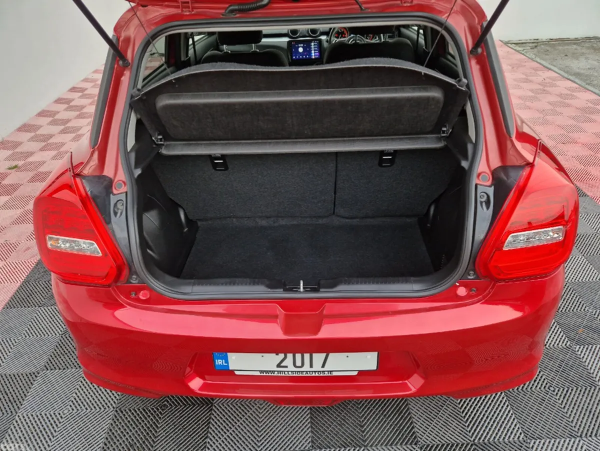 Suzuki Swift Hatchback, Petrol Hybrid, 2017, Red