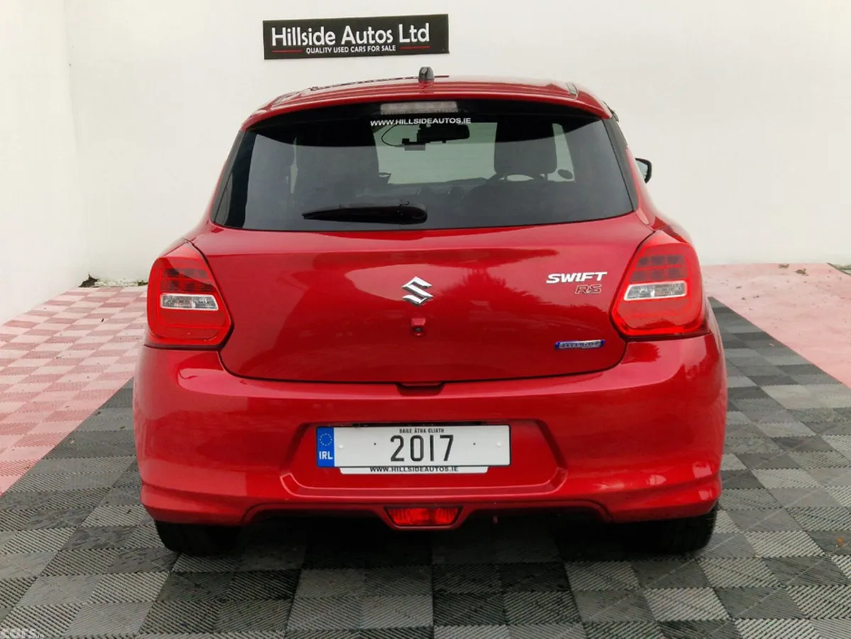 Suzuki Swift Hatchback, Petrol Hybrid, 2017, Red